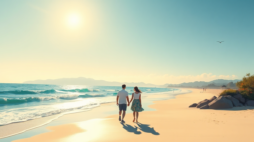 걷기 코스 추천 (illustration 스타일)