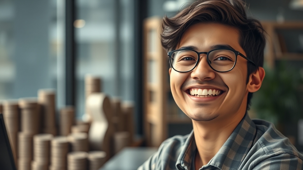 직장인 재테크 참여율 (realistic 스타일)