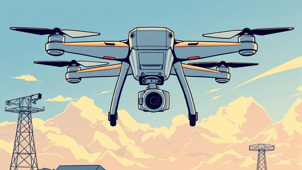 드론 촬영, 법적으로 문제 없나? (illustration 스타일)