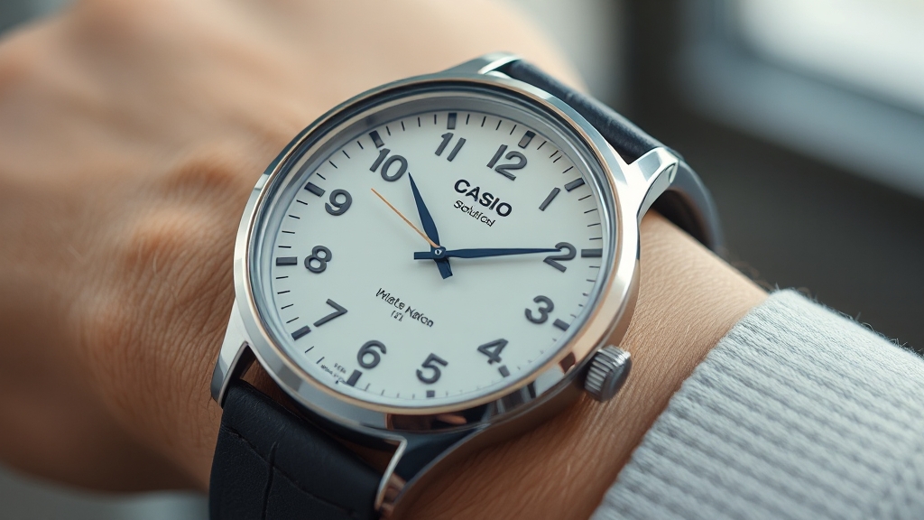 가성비 아날로그 시계 추천 (realistic 스타일)