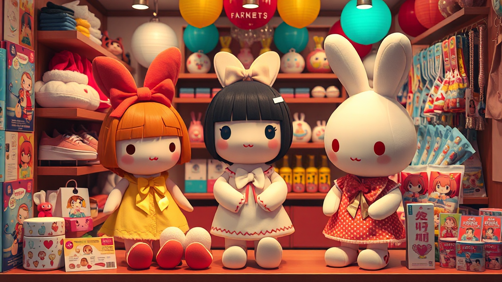 팝업 굿즈, 뭐가 있을까? (realistic 스타일)