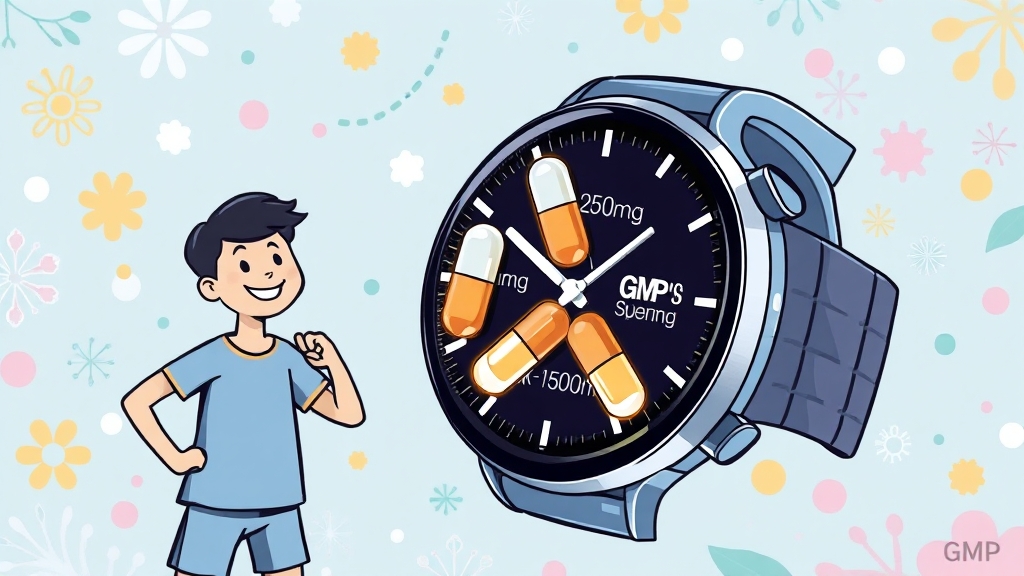 NMN, 어떻게 섭취해야 할까요? (cartoon 스타일)