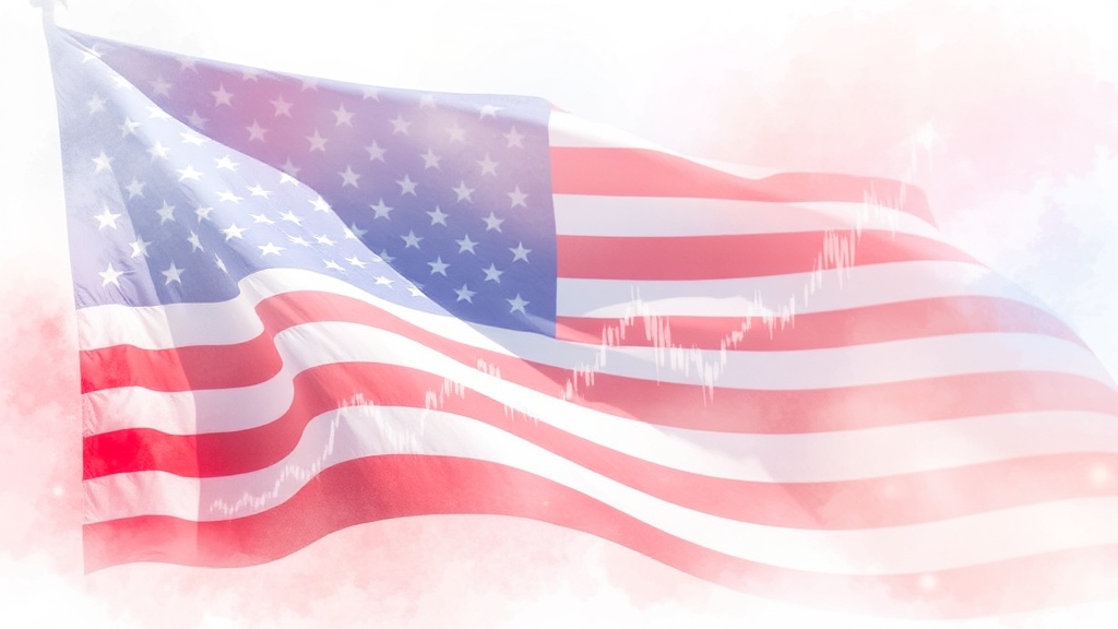 대안 투자처, 미국 주식과 ETF (watercolor 스타일)