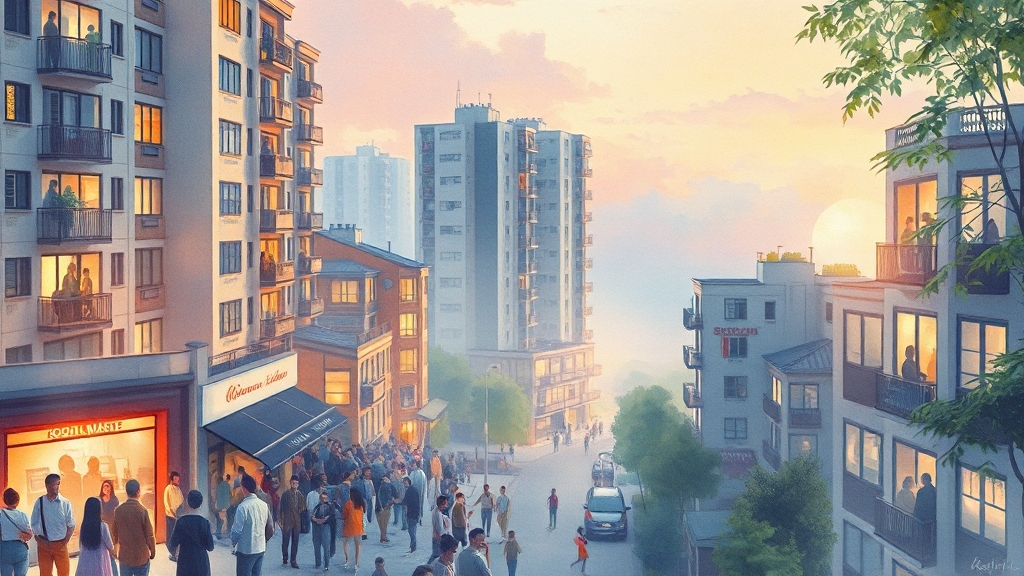 무순위 청약 시장 동향 (watercolor 스타일)