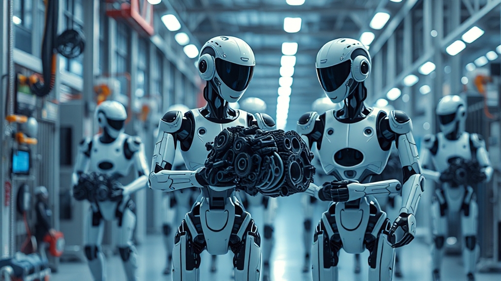 SK AX 물류 자동화 개요 (realistic 스타일)