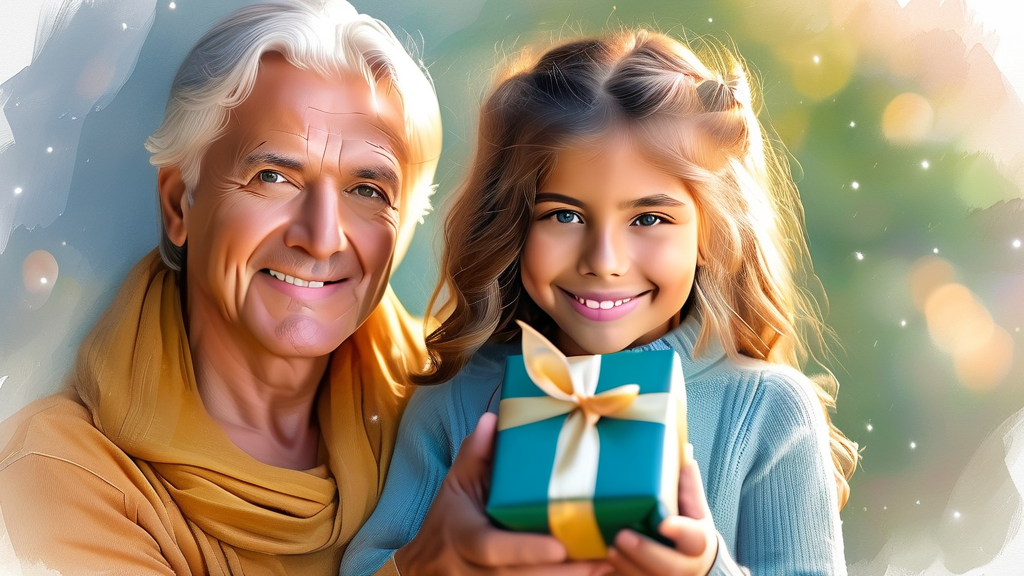 부담 없이 전하는 진심: 5만원대 선물 추천 (watercolor 스타일)