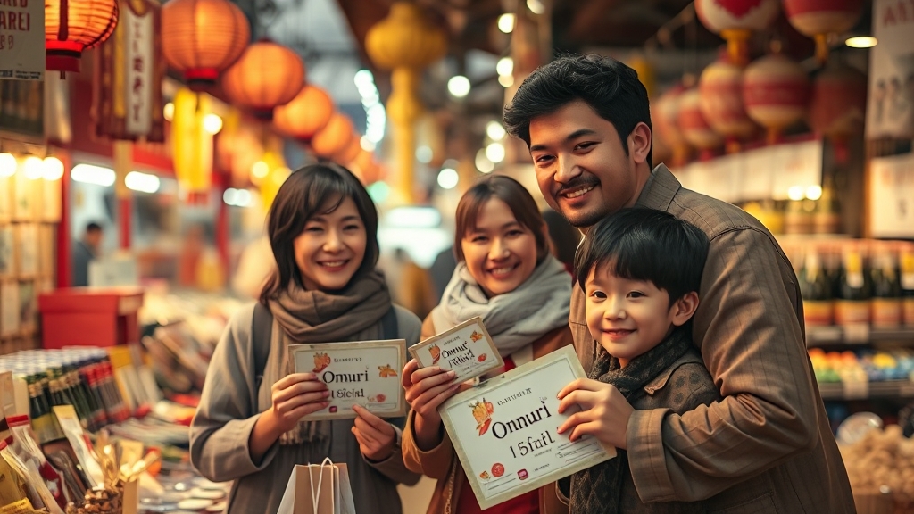 온누리상품권 사용처 (realistic 스타일)