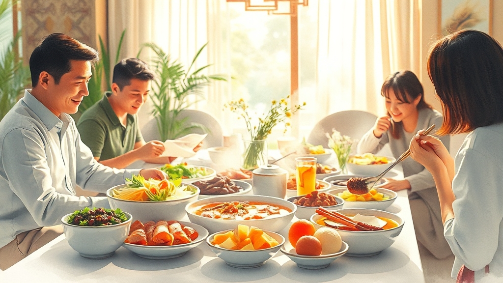 샐러드바 메뉴 파헤치기 (watercolor 스타일)