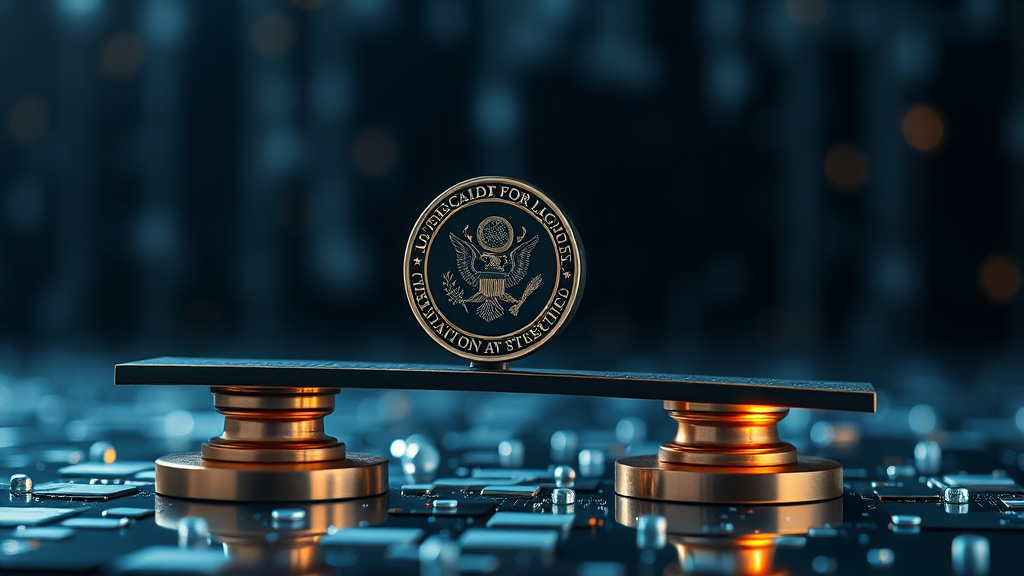 가상자산 규제, 미국 클래리티 법안부터 투자자 보호까지 총정리 9 향후 가상자산 규제 전망 및 과제 (realistic 스타일)