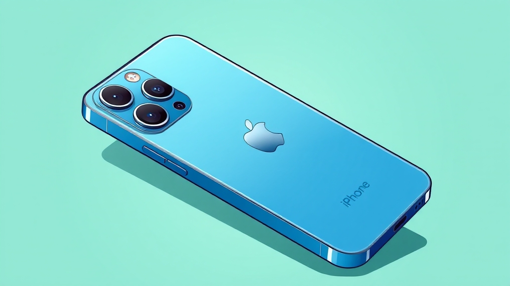 아이폰 17 프로: 예상 디자인 변화 (cartoon 스타일)