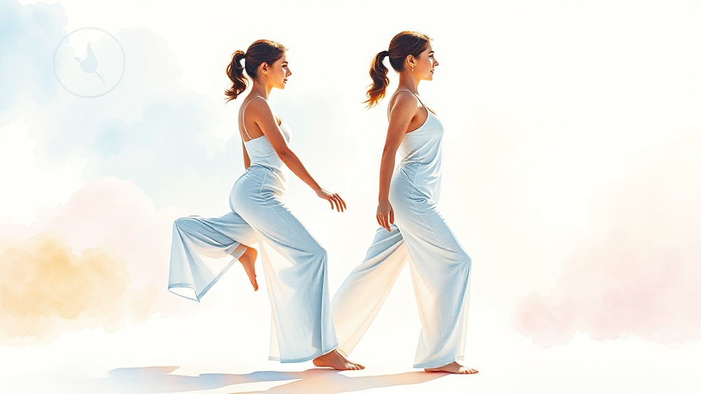 오다리 교정, 왜 필요할까? (watercolor 스타일)