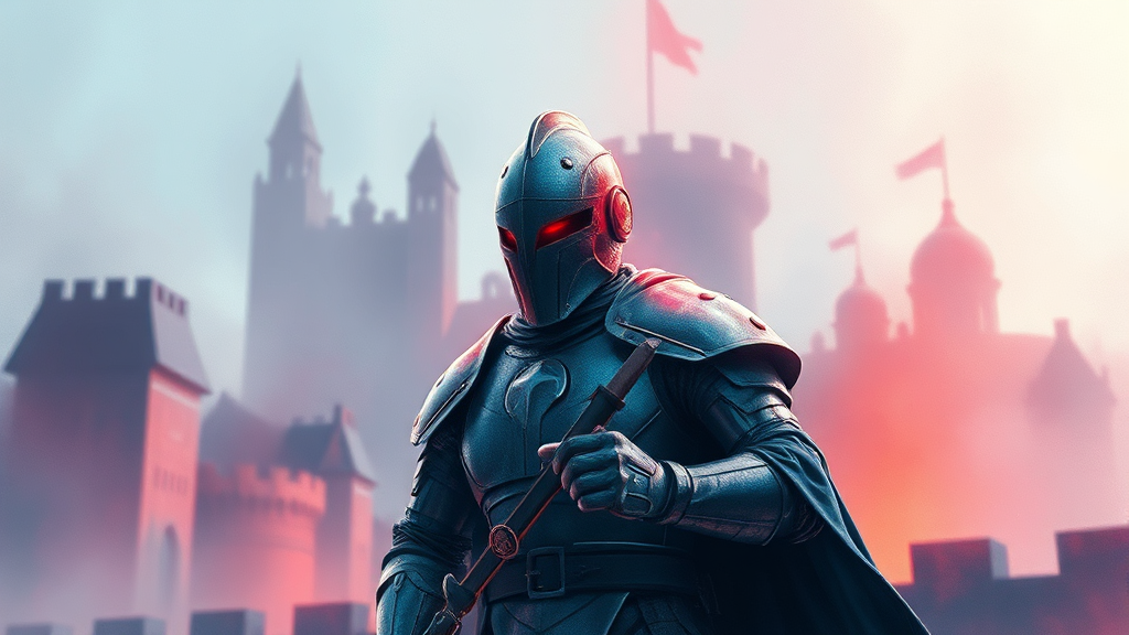 보안 산업, 미래는 밝을까? (watercolor 스타일)