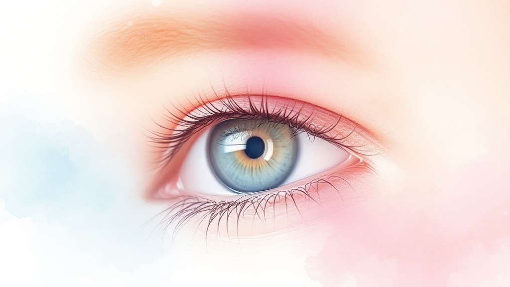 라식 vs 라섹 vs 스마일 (watercolor 스타일)