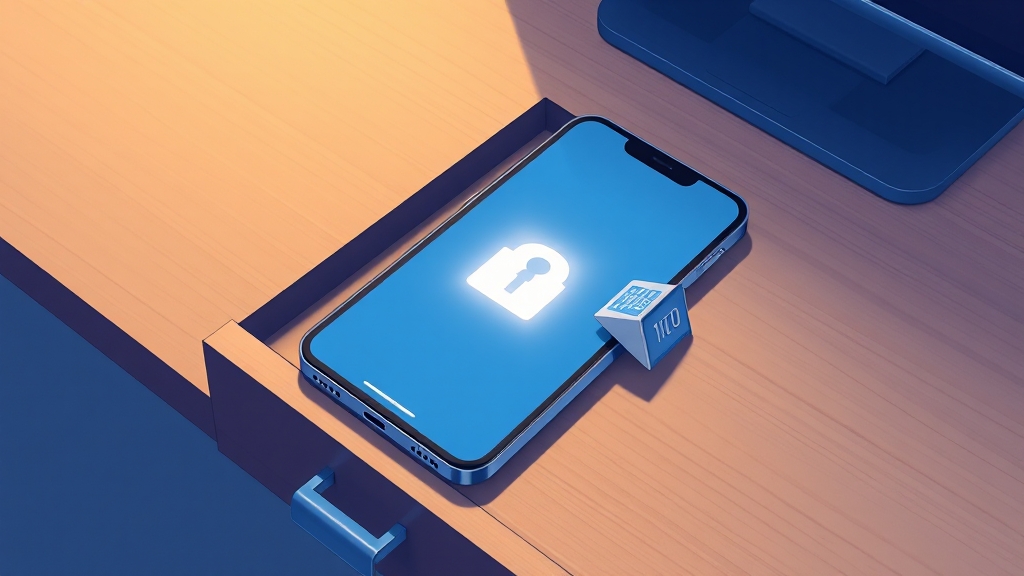 KT 유심 보호 서비스란? (illustration 스타일)