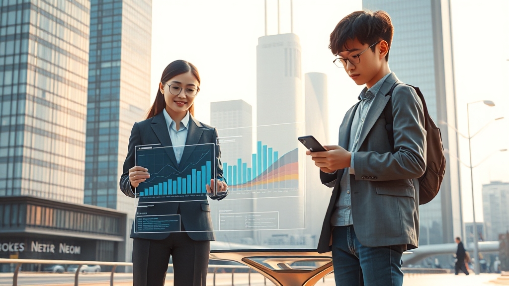 한국 경제, AI 붐 타고 성장 (realistic 스타일)