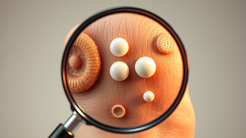 유사 질환 완벽 구분법 (realistic 스타일)