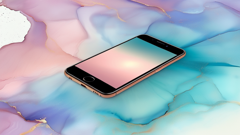 스마트폰으로 간편하게! ‘내보험찾아줌’ 이용 방법 (watercolor 스타일)