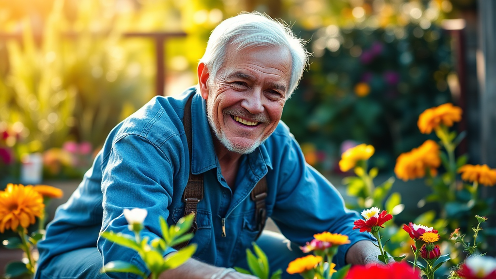 노인 일자리 사업이란? (realistic 스타일)