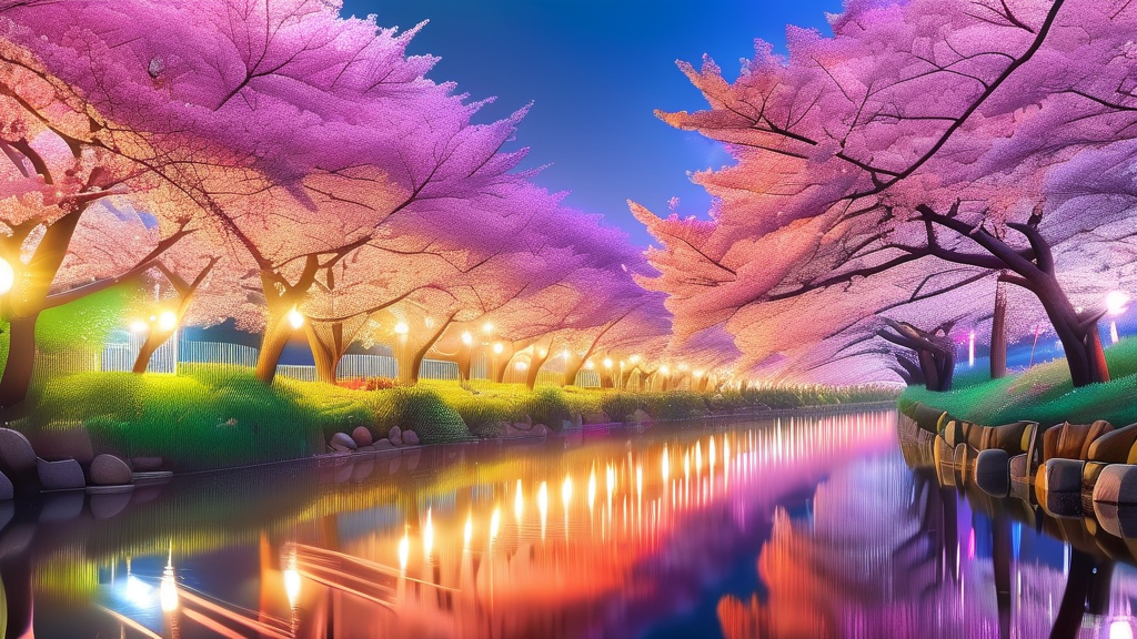 동촌유원지 벚꽃 축제: 방문 추천 동선 및 주차 정보 (realistic 스타일)