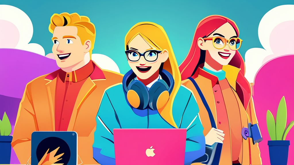 멀티프로필, 어떻게 만들고 설정할까? (cartoon 스타일)