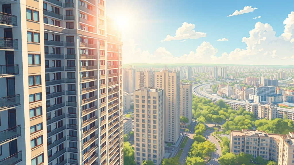 트리븐 창원 단지 특징 (cartoon 스타일)