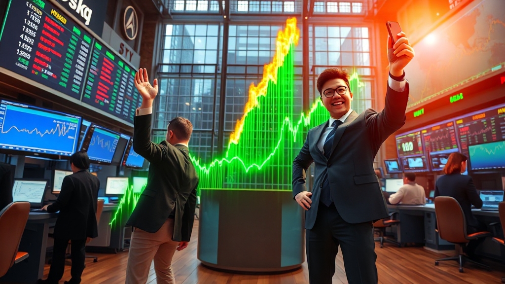 미국 증시 상장 사례 분석 (realistic 스타일)