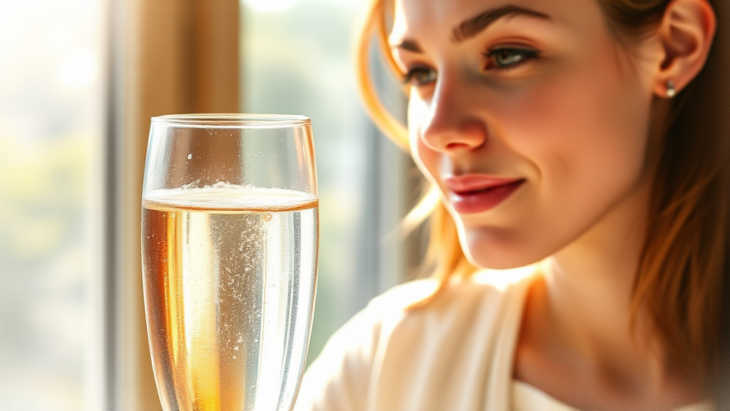 숙취 해소, 생활 습관이 중요 (watercolor 스타일)