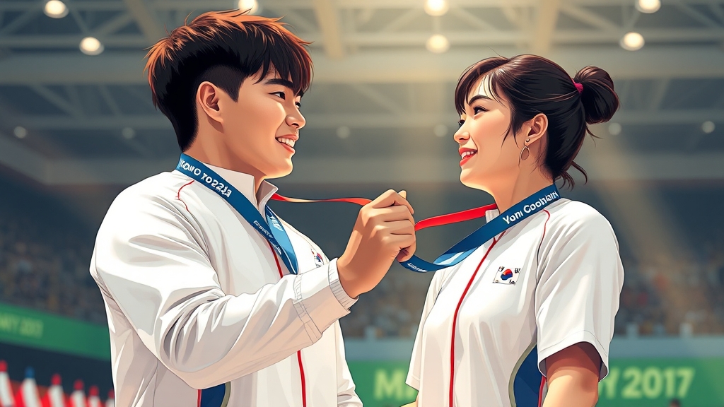 감동과 희망의 메시지 (illustration 스타일)