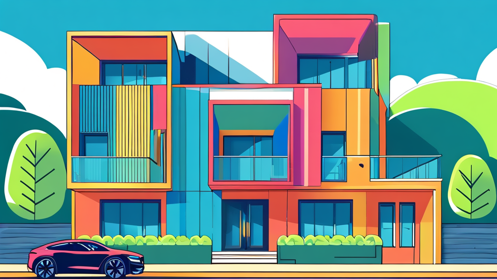 LH 전세임대주택 신청 방법 및 절차 (cartoon 스타일)