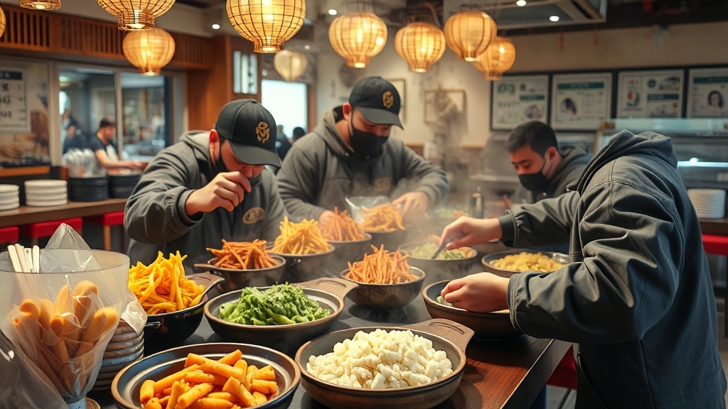 가성비 식당 추천 (realistic 스타일)