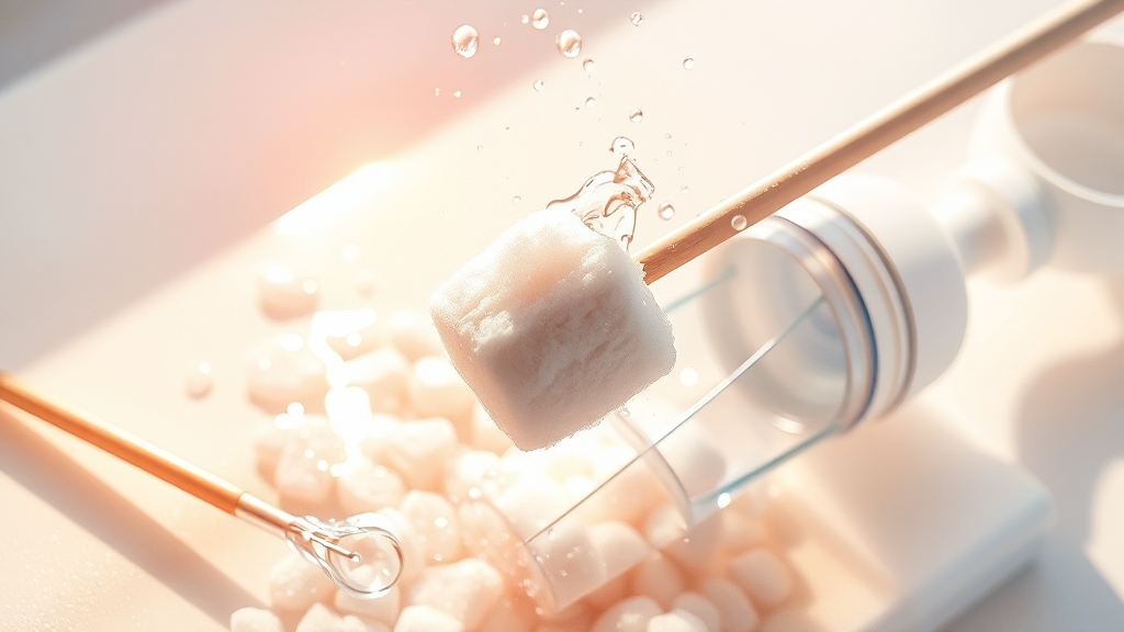 편도결석, 어떻게 제거할까? (watercolor 스타일)