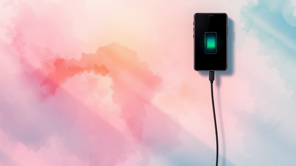 60W 충전기 완벽 지원: 호환성 및 성능 테스트 (watercolor 스타일)