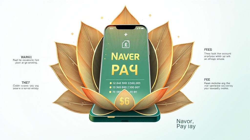 수수료 및 조건 확인 (illustration 스타일)