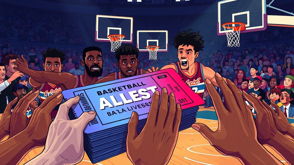 올스타전 예매 성공 TIP (cartoon 스타일)