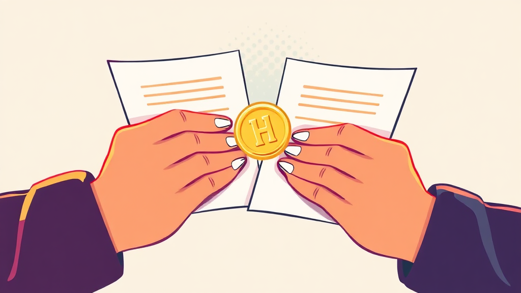 국민행복기금 소액대출 신청 시 꼭 알아야 할 서류와 절차 (illustration 스타일)