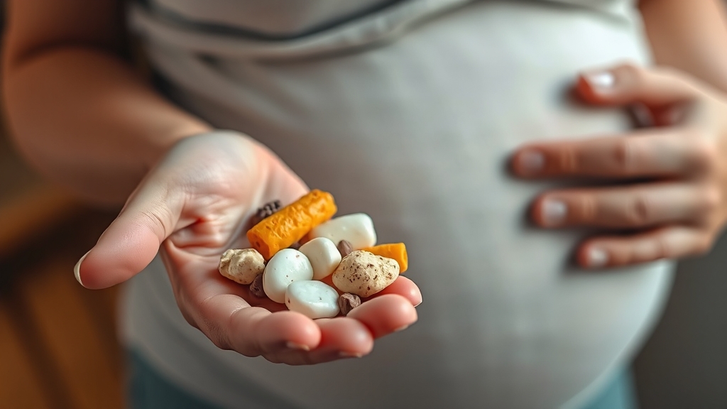 매스틱 유산균 부작용 및 주의사항 (realistic 스타일)