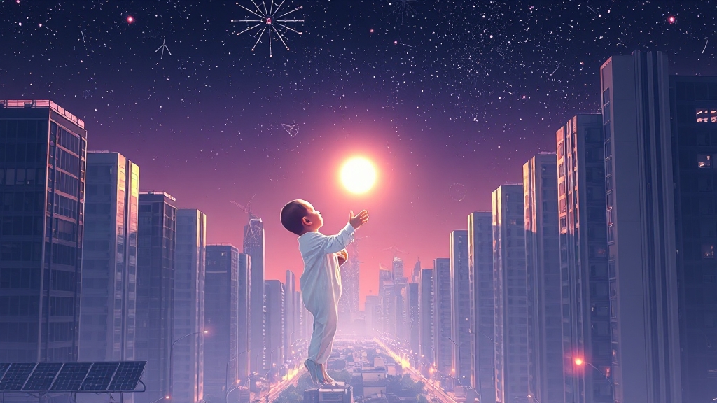 머스크 경고 수용 방안: 미래 준비 (illustration 스타일)