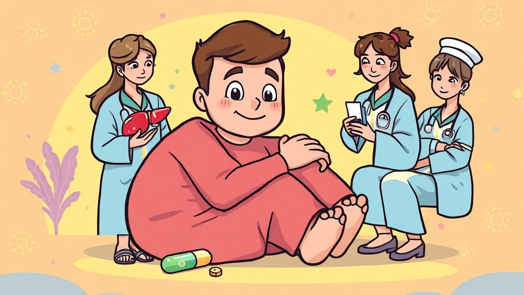 치료 중 부작용, 어떻게 관리해야 할까요? (cartoon 스타일)