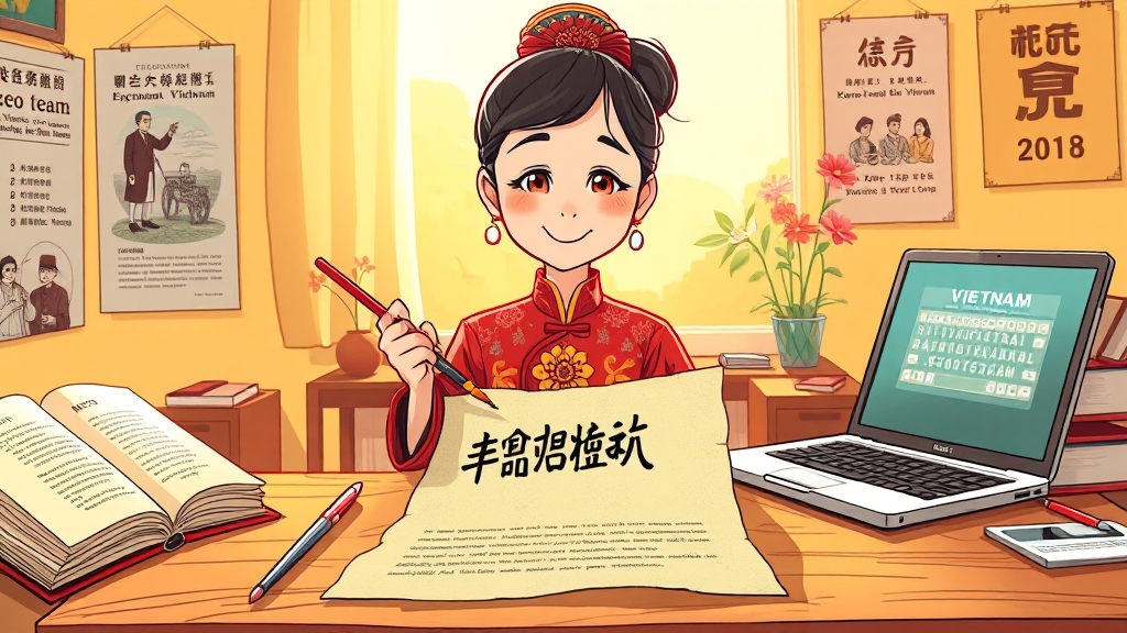 에겐남 테토남: 베트남어 학습 연관성 (cartoon 스타일)