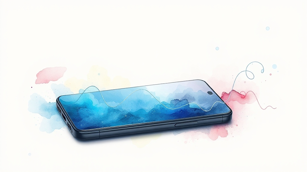 S25 프로세서 성능 변화 (watercolor 스타일)