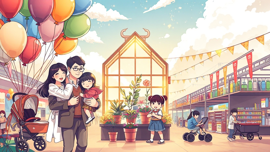 수원 베이비페어 개요 (illustration 스타일)