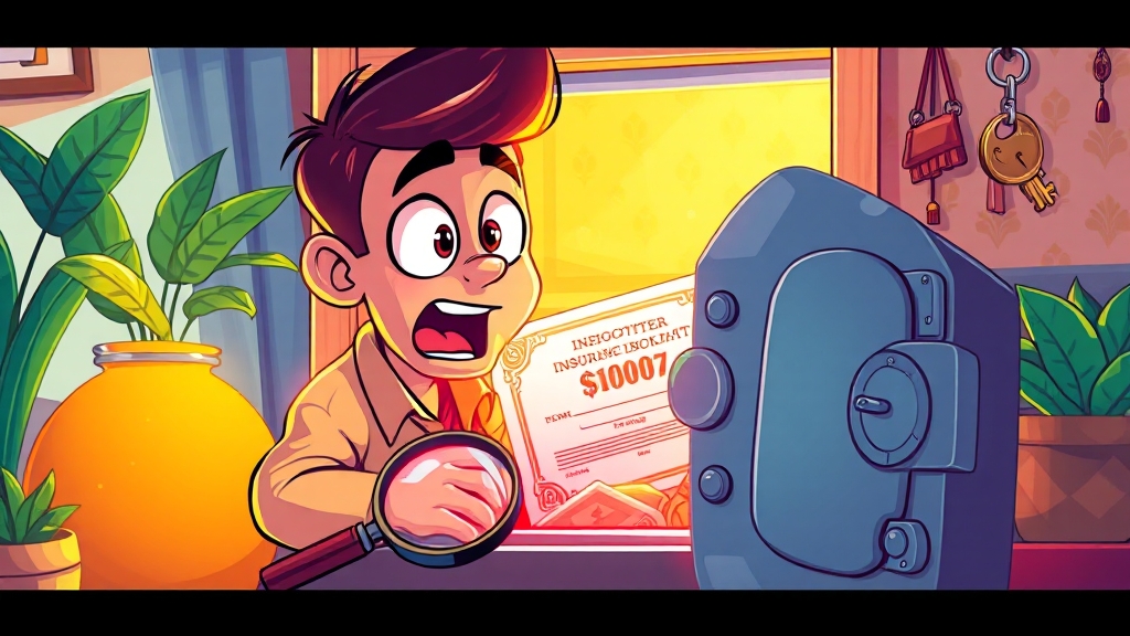 숨은 보험, 왜 중요할까요? (cartoon 스타일)