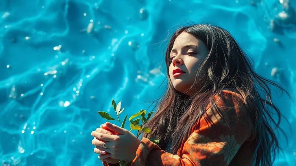 빌리 아일리시의 선한 영향력 (realistic 스타일)