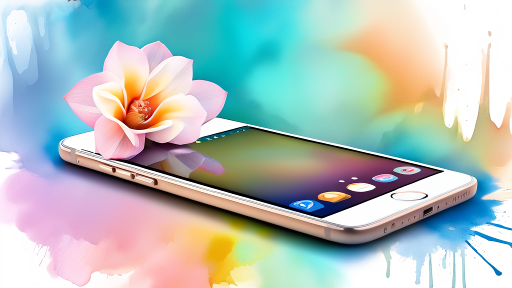 공식 사이트에서 IMEI 조회하는 상세 절차 (watercolor 스타일)