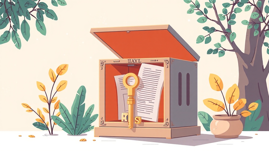 ISA 계좌의 절세 효과 분석 (illustration 스타일)