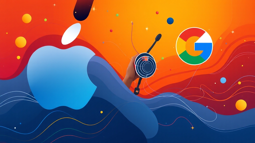 시리, 왜 제미나이 선택? (illustration 스타일)