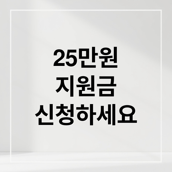 25만원
지원금
신청하세요 (전국민 25만원 지원금 신청)