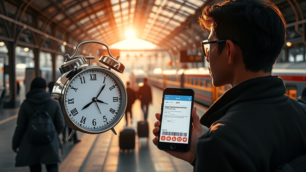 오전 7시, 예매 시작! (realistic 스타일)