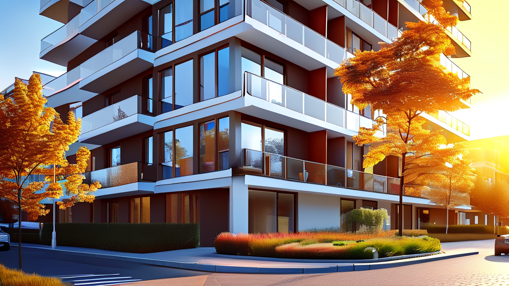 신용 점수 낮아도 가능한 아파트 담보 대출 (realistic 스타일)