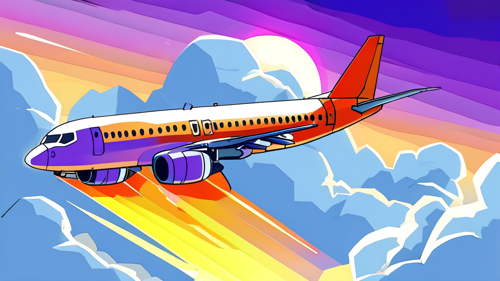 국내선 유류할증료 인상, 항공권 가격에 미치는 영향 (cartoon 스타일)